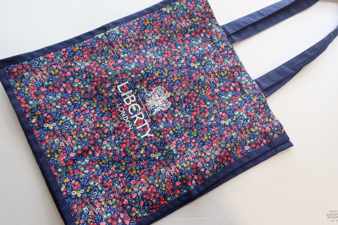 リバティロンドン限定トートバッグ ロンドンリバティ百貨店を応援しよう企画 お客様レビューあり