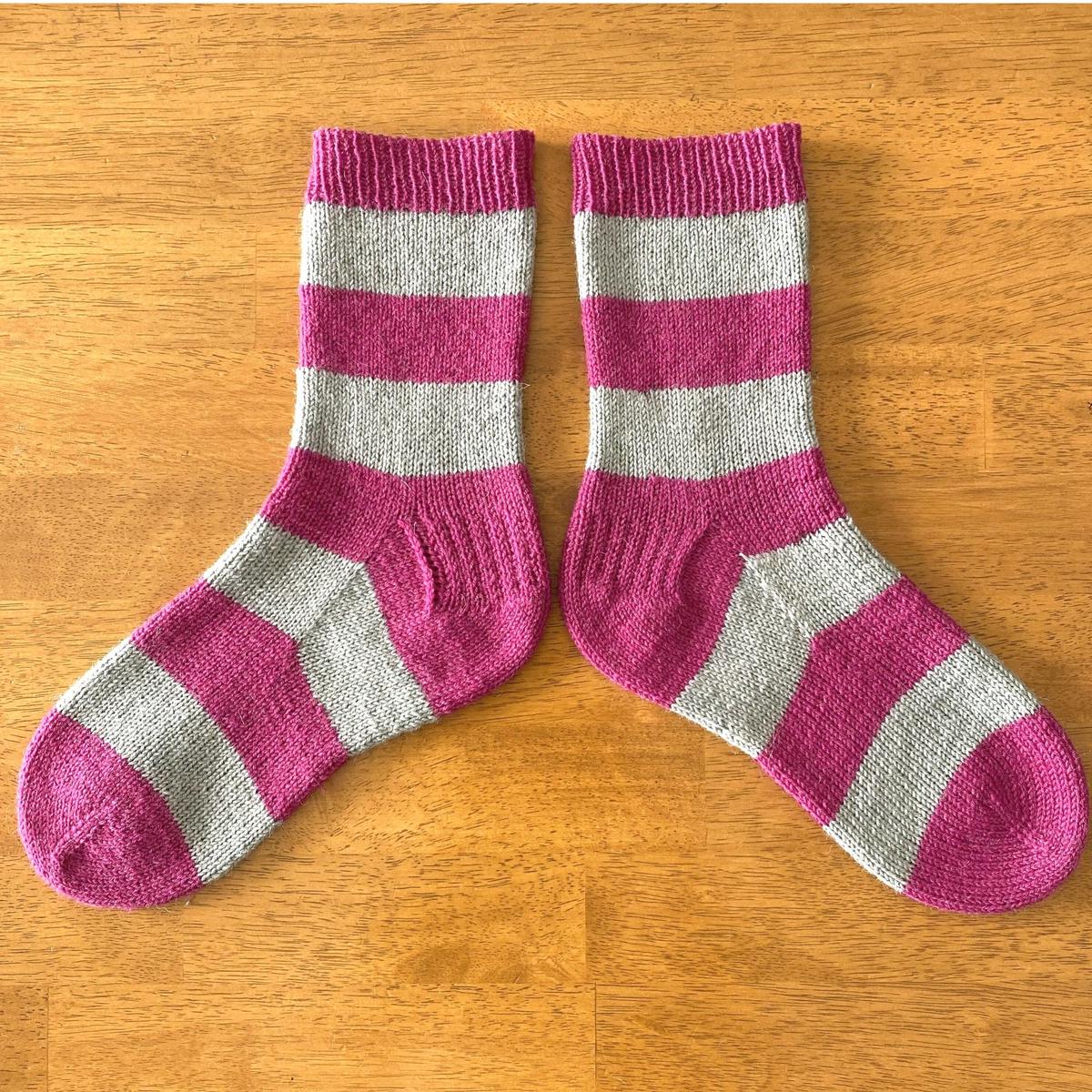 わたしの靴下 ダウンロードパターン Ami Chiku Labo