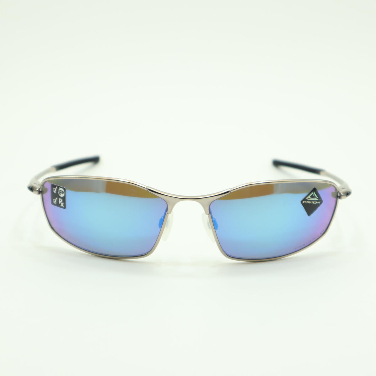 OAKLEY オークリー WHISKER ウィスカー SATIN CHROME / PRIZM SAPPHIRE IRIDIUM POLARIZED *OO4141-0460 (偏光レンズ仕様)