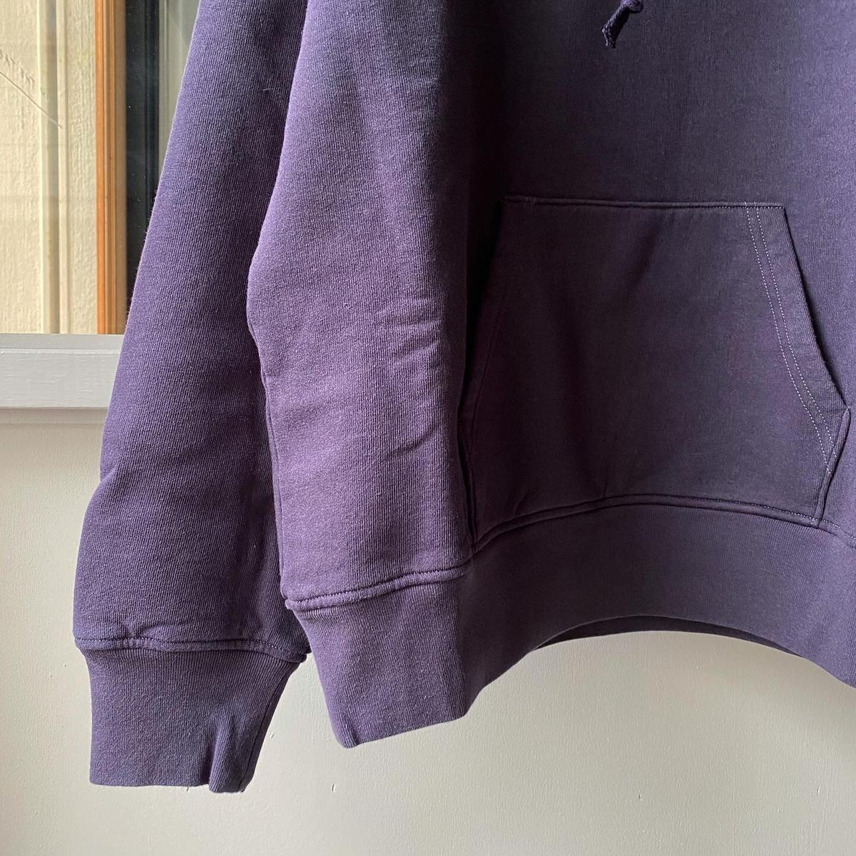 COMOLI コットン吊裏毛 パーカ FADE NAVY | Less Higashikawa