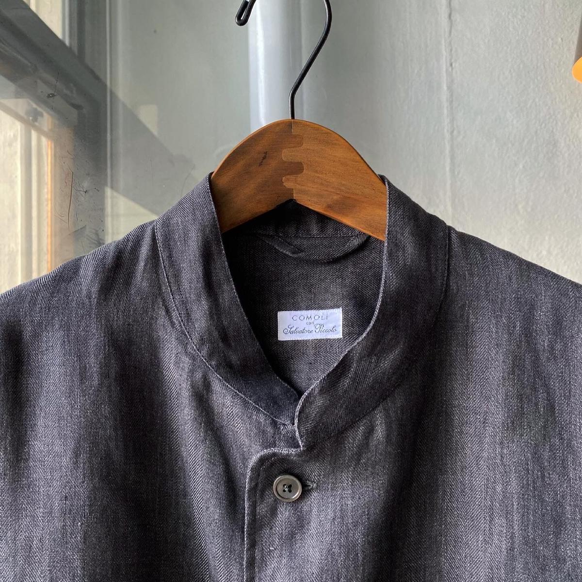 メーカー在庫少、売り切れ時はご容赦ください 21ss COMOLI リネン