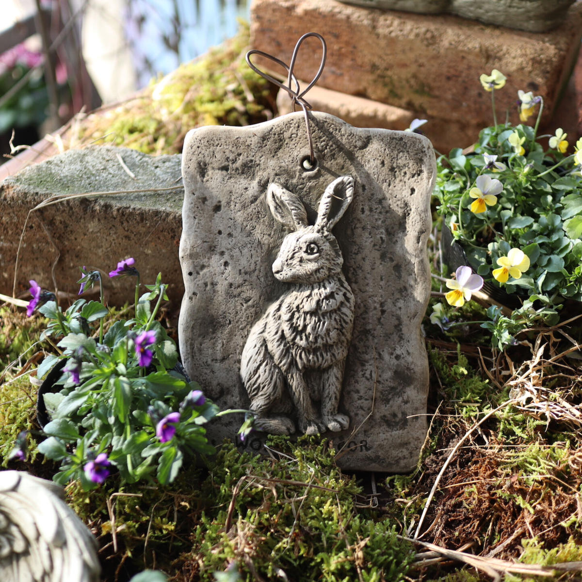 ワンダーデコール ガーデンオーナメント フォックス 子きつね