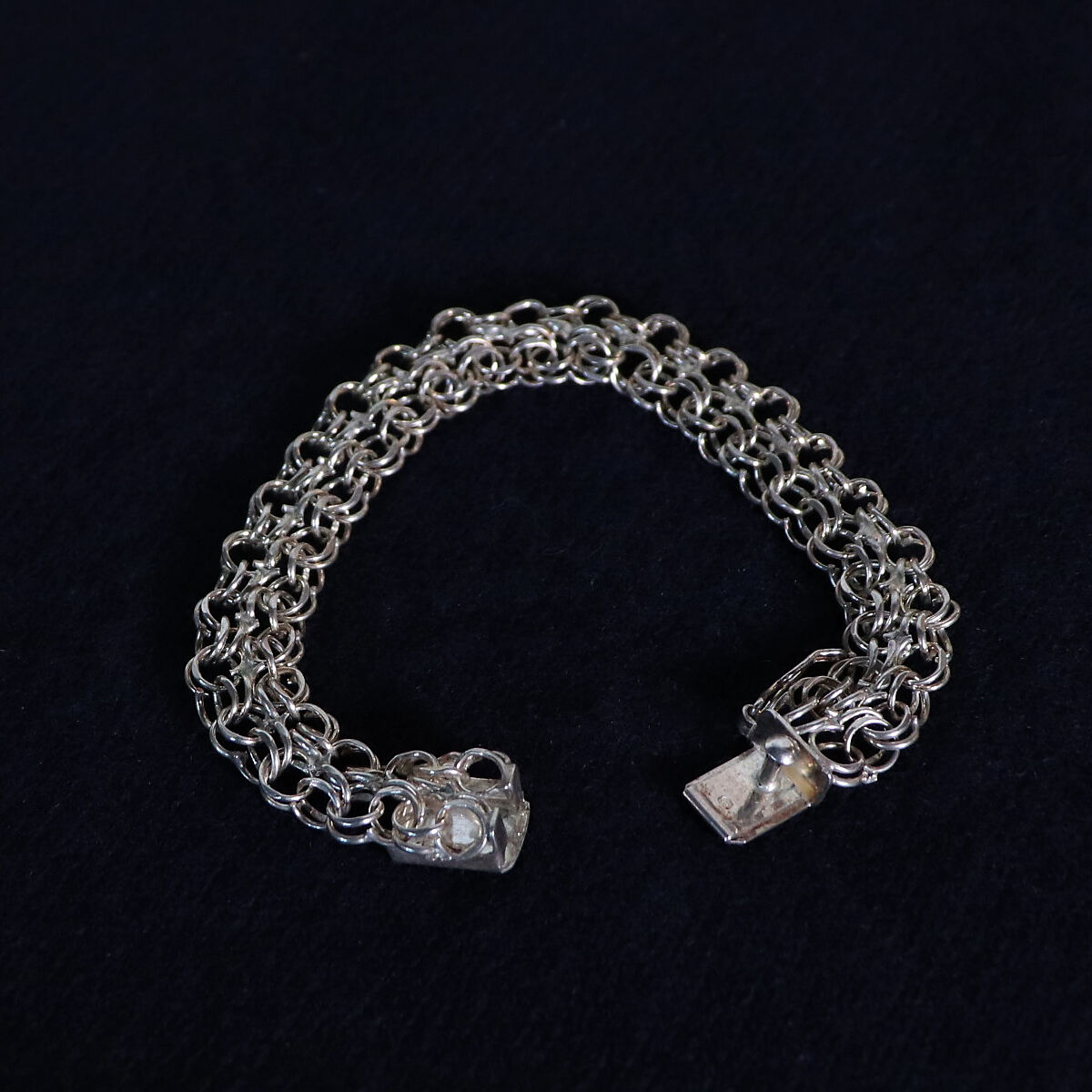 イギリスヴィンテージジュエリー ブレスレット シルバー UK 現地買