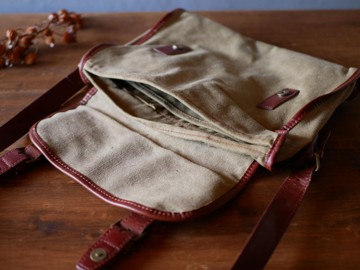 POSTES vintage ショルダーバッグ フランスの郵便配達員 フランス