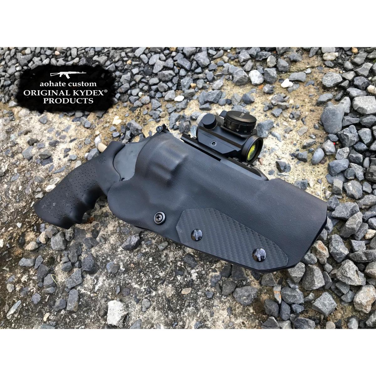 タナカ S&W M327 M&P R8 5インチ用Kydex®ホルスター BK | aohat...