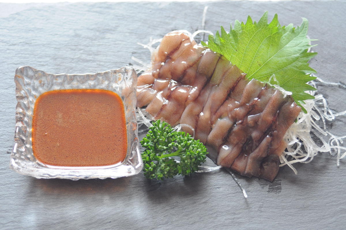 6人分 肝醤油で食べるほたるいか刺身 送料込 Aoi Foods 富山の葵食品