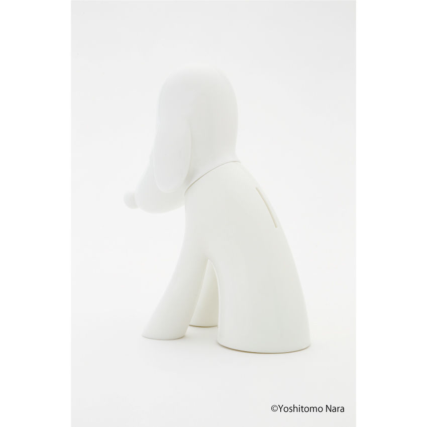 青森県立美術館限定 あおもり犬貯金箱 白 Aomori Museum Of Art Onl