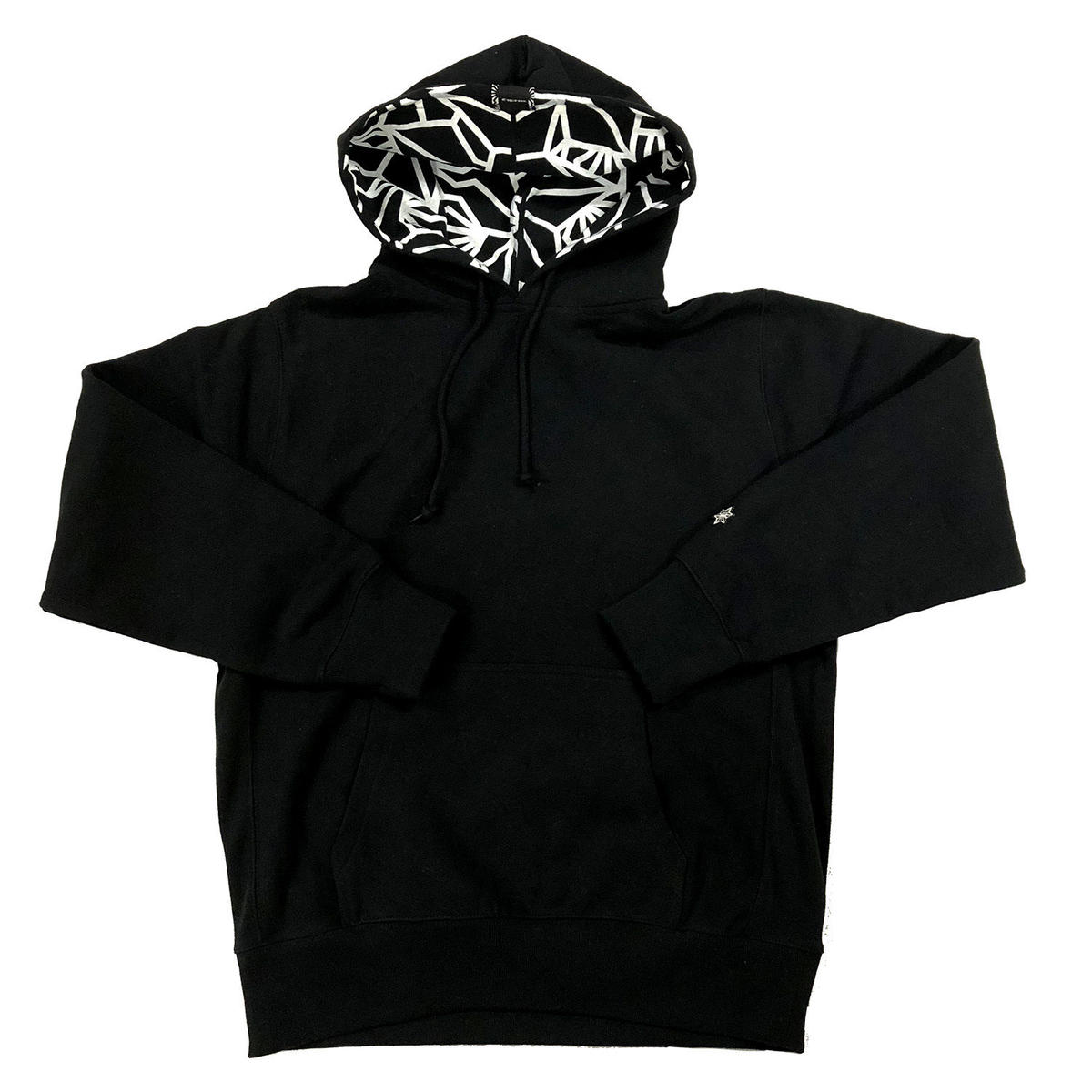 フード柄パーカ 黒 グレー Arhbk Online Store