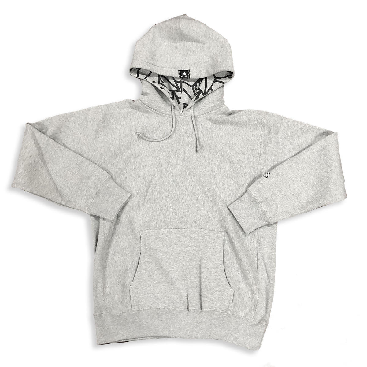 フード柄パーカ 黒 グレー Arhbk Online Store