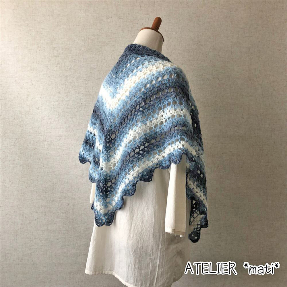 お礼や感謝伝えるプチギフト グラデーション リボンヤーン 織物 和装