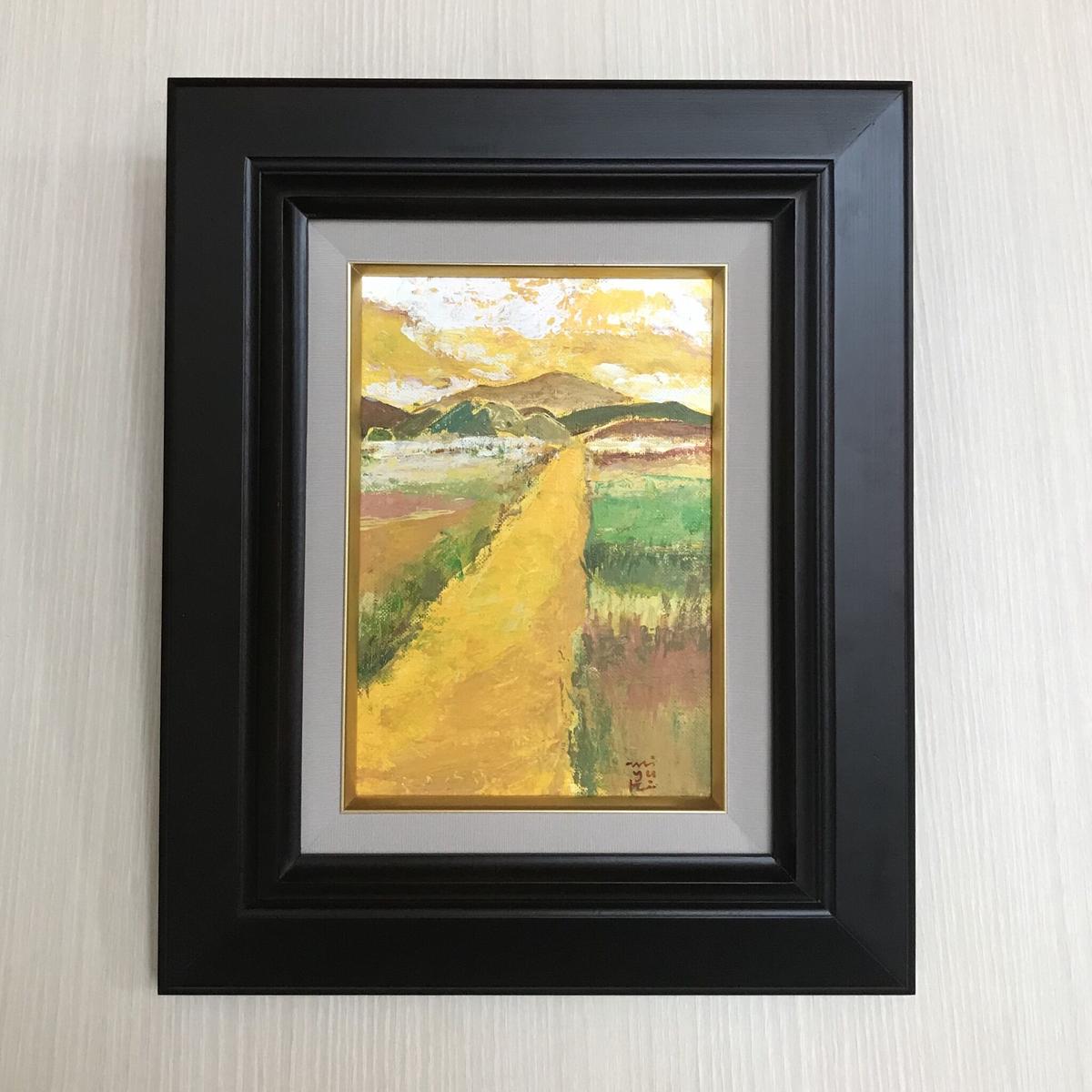 未知 アクリル画