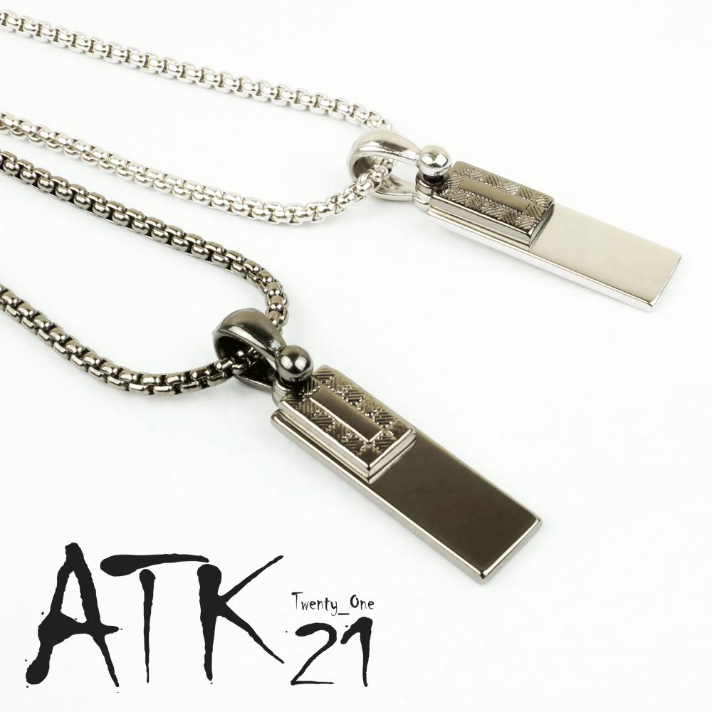 ダブルプレート ネックレス ２シート ネックレス メンズ レディース ユニセックス シンプル