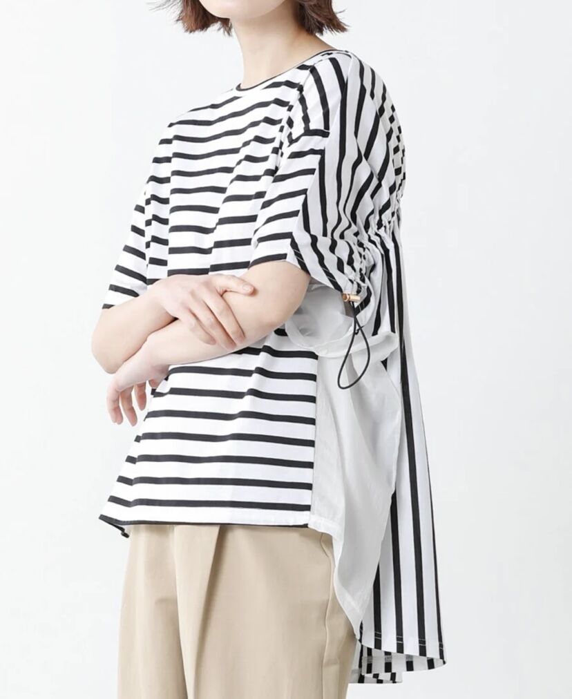 ト送料込 sono バック切り替えカットソー | skolestranihjezika.rs