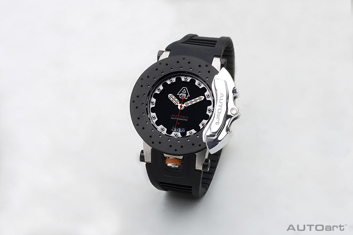 オートアート 卓上ブレーキディスク型時計 ボールペン付き | www