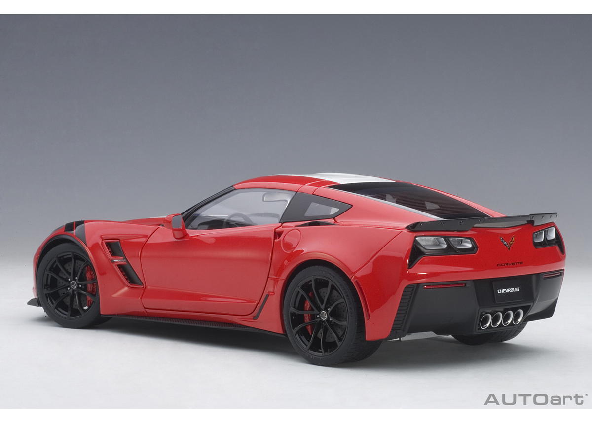 AUTOart 1/18 シボレー コルベット (C7) グランスポーツ (レッド