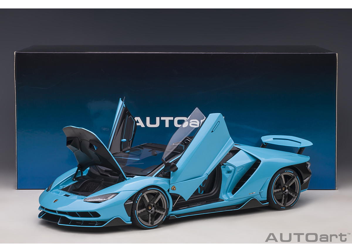 AUTOart 1/18 ランボルギーニ チェンテナリオ ロードスター (パール・ブルー) 7... AUTOart 1/18 ランボルギーニ チェンテナリオ ロードスター (パール・ブルー) 7...