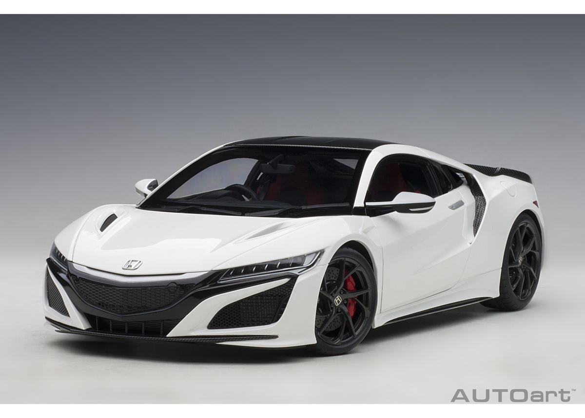 AUTOart 1/18 ホンダ NSX (NC1) 2016 (130Rホワイト) 7323...