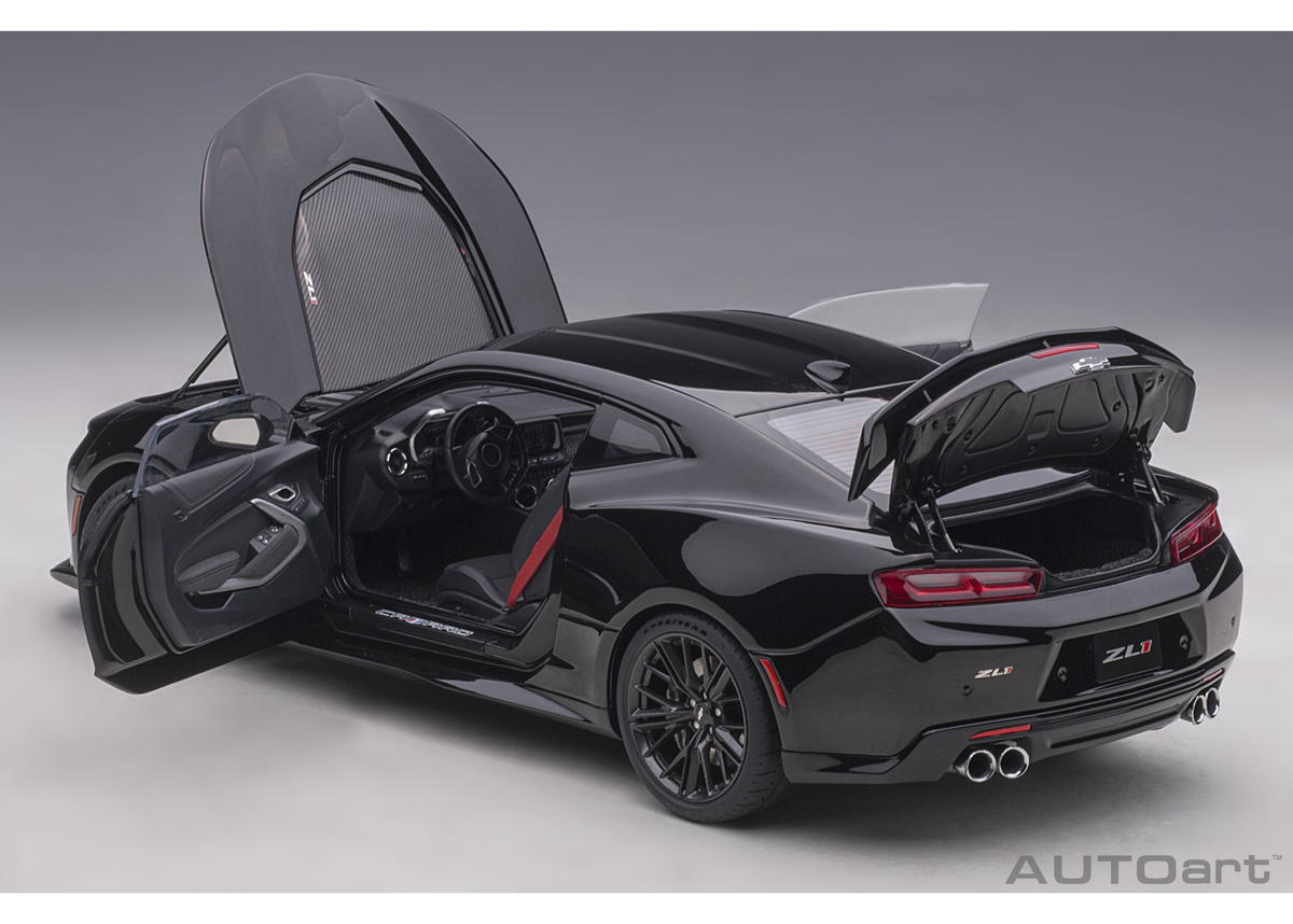 AUTOart 1/18 シボレー カマロ ZL1 2017 (ブラック) 71207 | A...