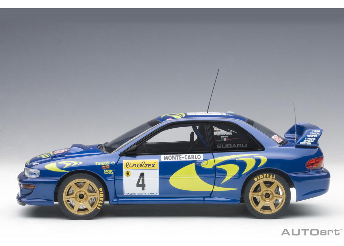AUTO art 89791 1/18 スバル インプレッサ WRC 1997 #4