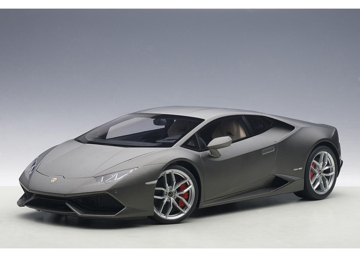 魅力的な価格 オートアート 1 12 マットブラック Lp610 4 ウラカン ランボルギーニ 車