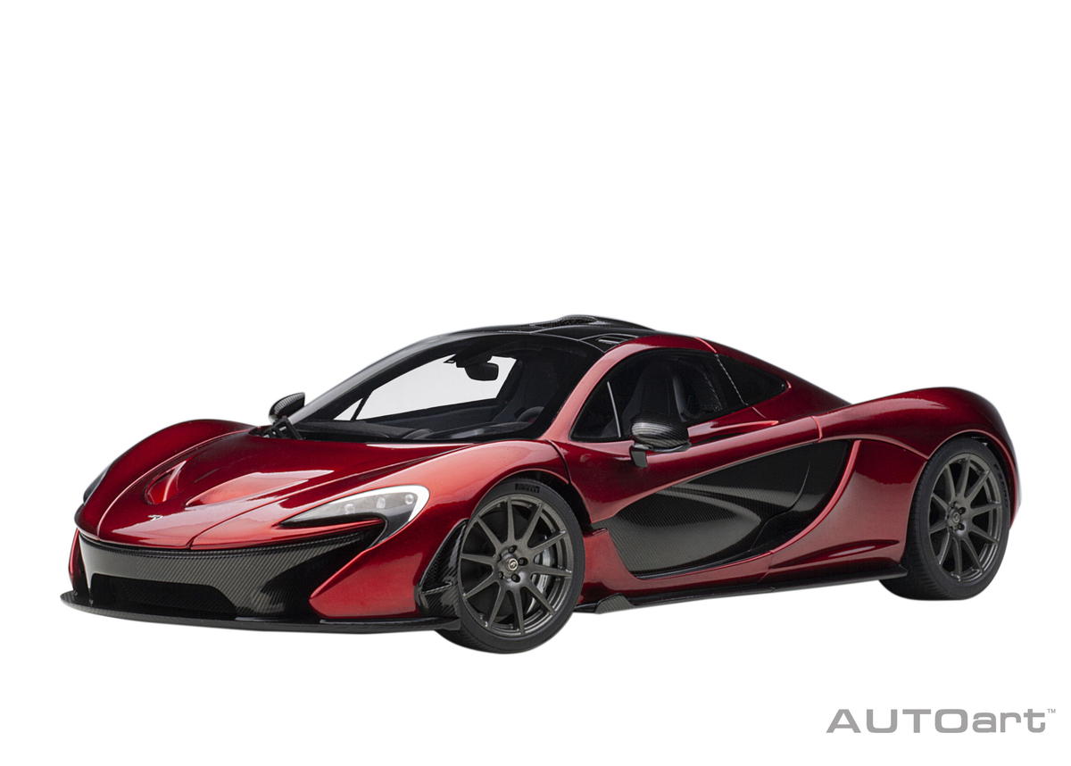 Autoart 1 18 マクラーレン P1 メタリック レッド Auto