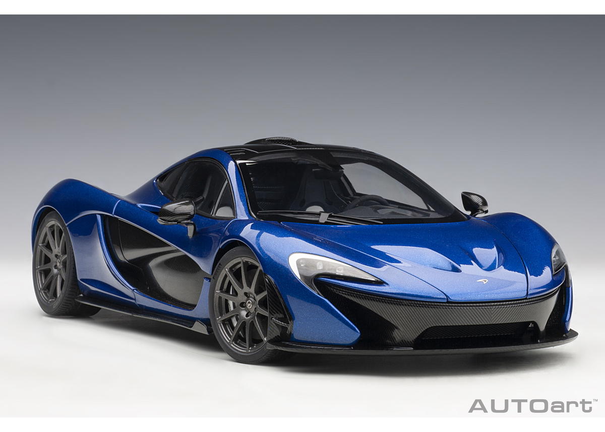 Autoart 1 18 マクラーレン P1 メタリック ブルー Auto
