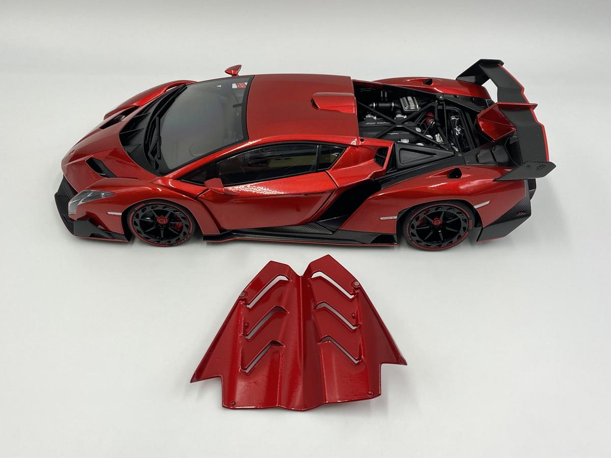 Outlet 1 18 ランボルギーニ ヴェネーノ レッド Autoart Onlin