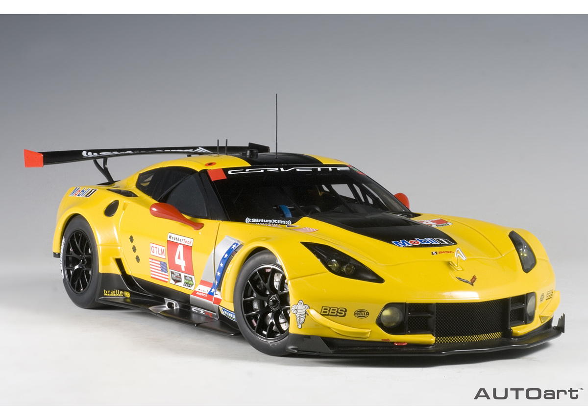 AUTOart 1/18 シボレー コルベット C7.R 2016 #4 (ライム・ロック・パ...
