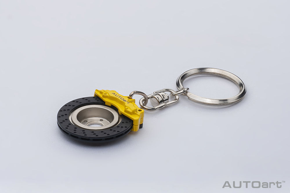 AUTOart セラミックブレーキディスク キーチェーン (イエローキャリパー) 41501... AUTOart セラミックブレーキディスク キーチェーン (イエローキャリパー) 41501...