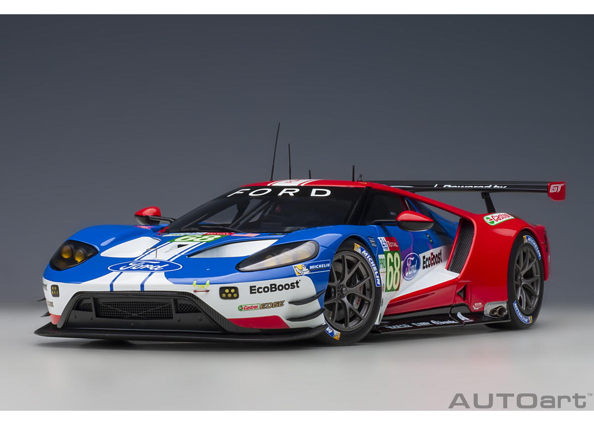 市場 オートアート フォード 1 予約 22年7月以降 ホワイト Gt 19 66 ブラック Proクラス Lmgte 18 マン24時間レース ル