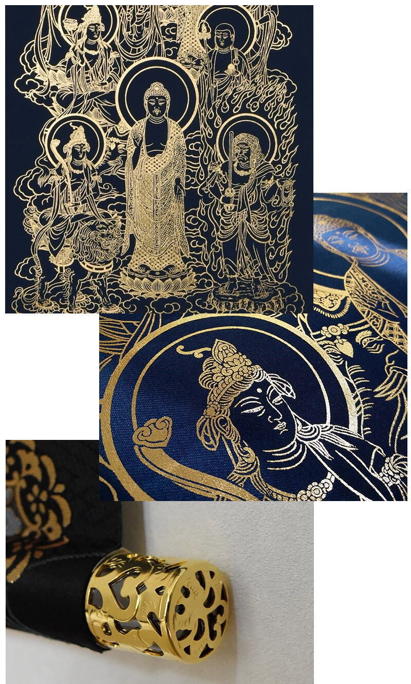 写経ー掛け軸ー本仏表装の最高級掛け軸（隷書）