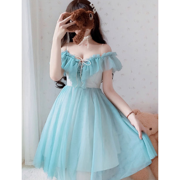 値引きする レースのシフォンの花のワンピースの女の超妖精は痩身を見せますs 1xl 21新発