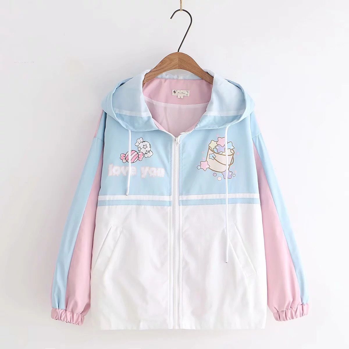 ゆめかわ スイーツジップパーカー Fancy World