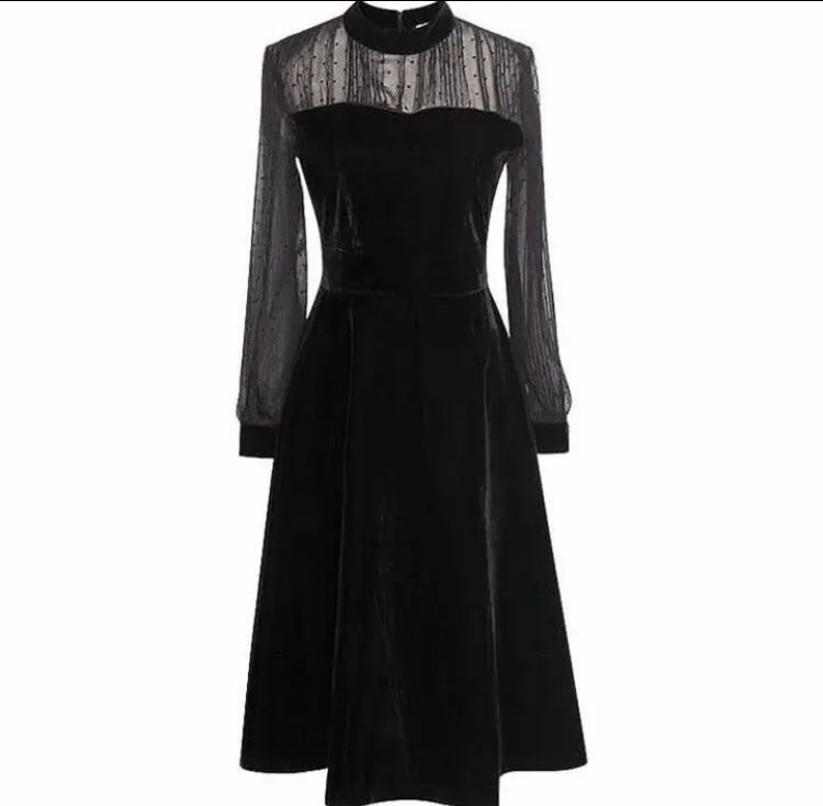 Mirichan様着用 シースルードット ドレスワンピ Fancy World