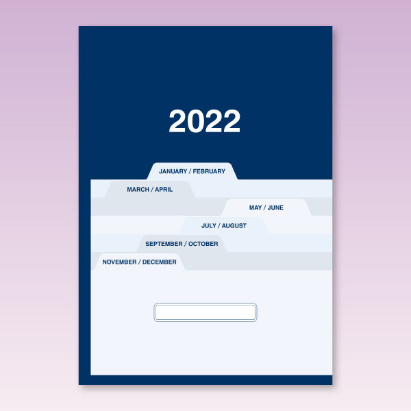 カレンダーノート22 スケジュール帳 クリックポスト配送5冊まで Avis 印