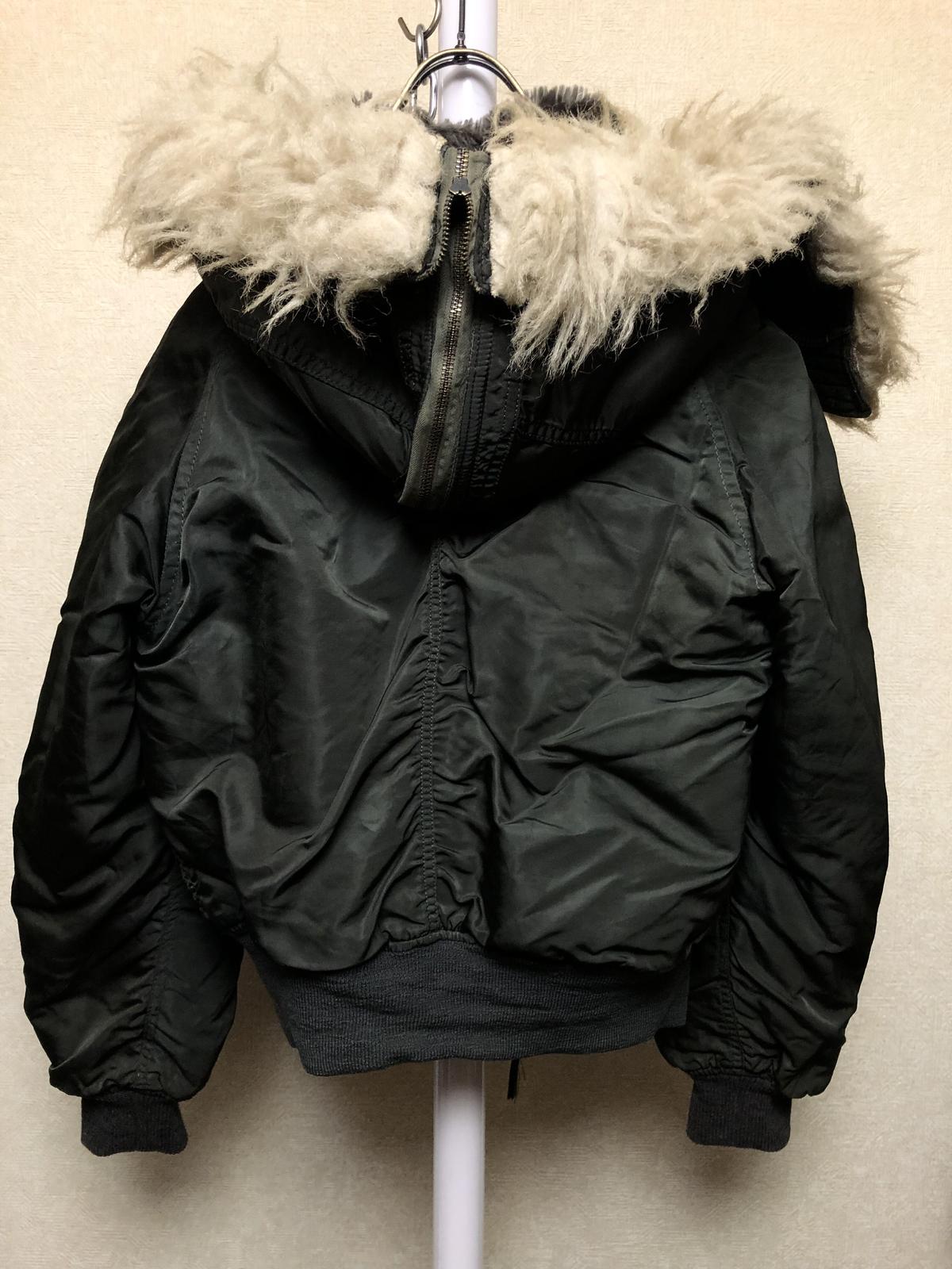 アメリカ米軍ビンテージN-3B 80年代以前ジッパーscovill社製