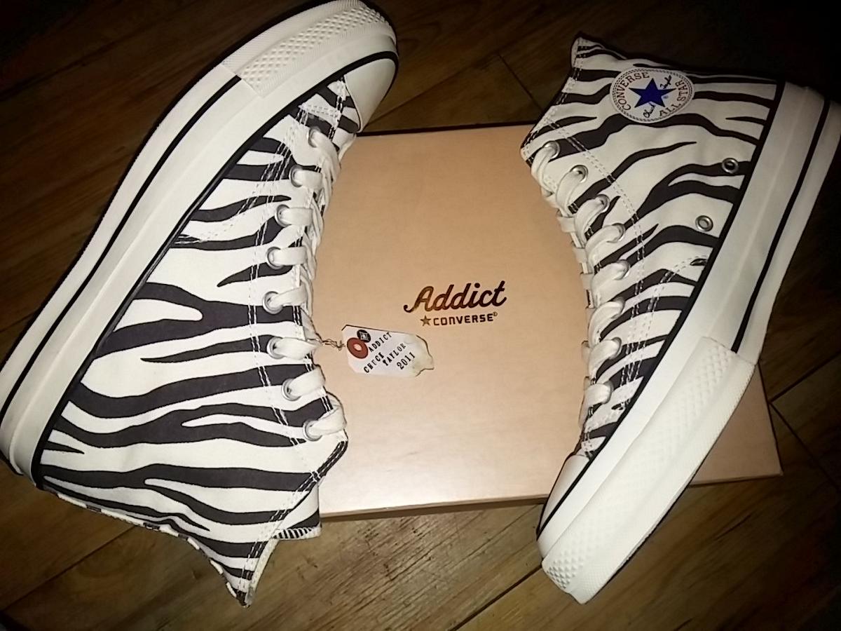 CONVERSE Addict 2011モデル Chuck Taylor マテリアルゼブラHi...