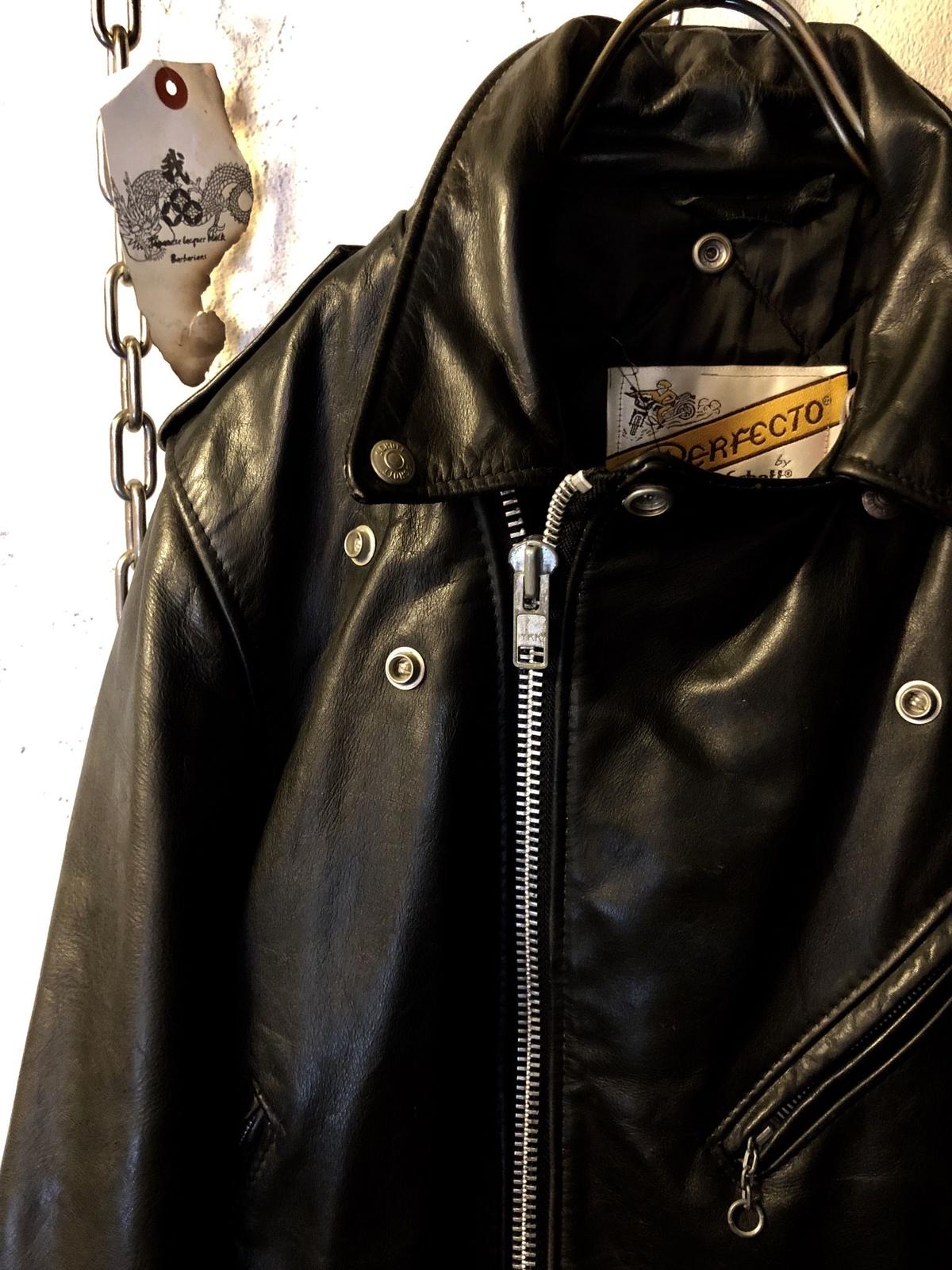 Schott オールドモデル80 S 後期u S A バイクタグ618us 茶芯riders