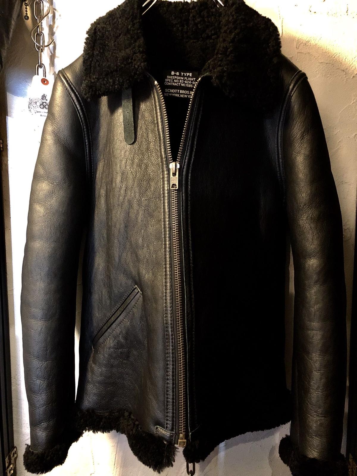目玉 Ron Herman別注 Schott Sheepleatherムートン Type B