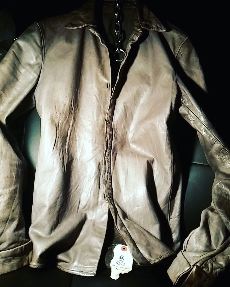 伝説ITALYモードCarpe Diem初期2002Calf Leather Shirt |