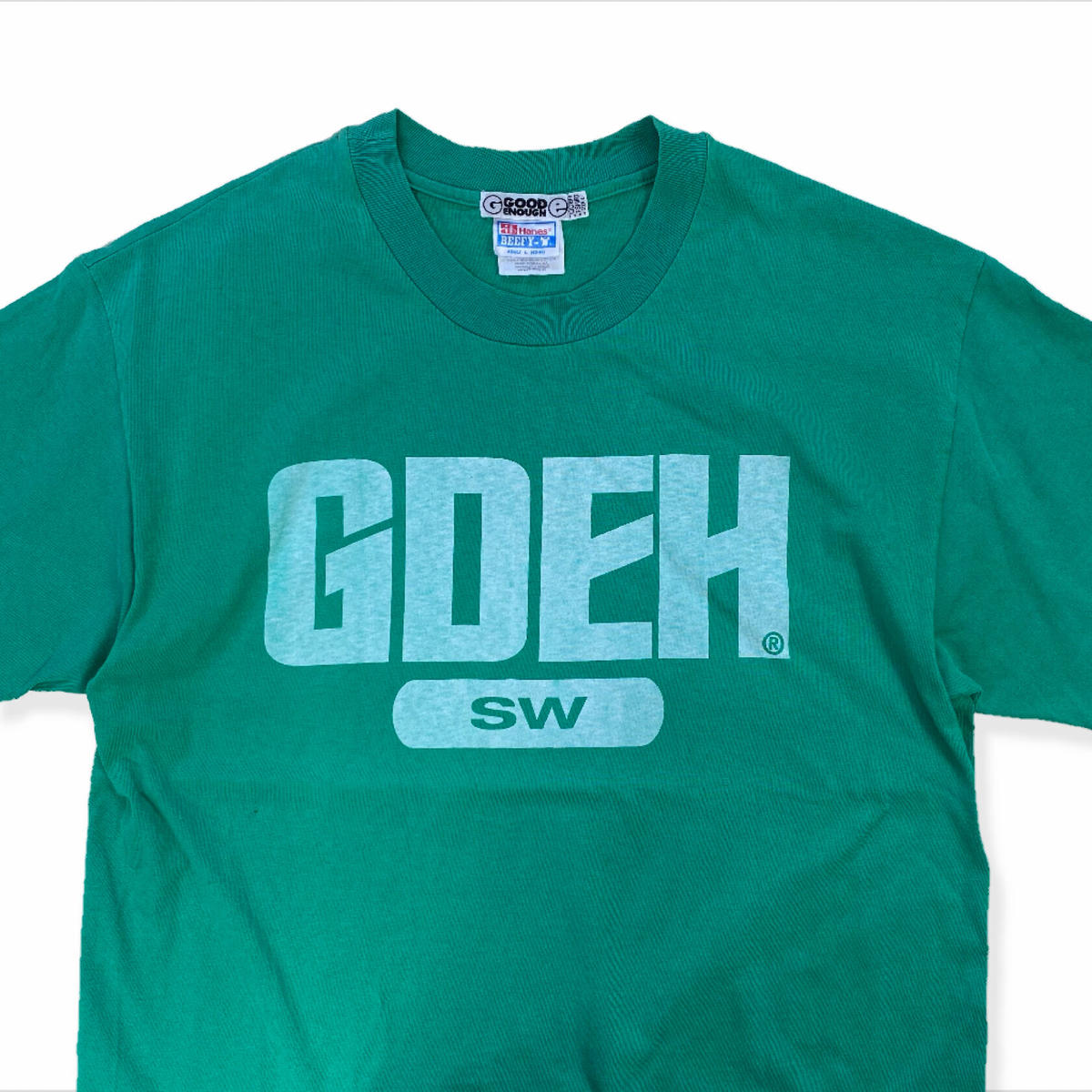 90s GOODENOUGH reactive gdeh Tシャツ tic-guinee.net