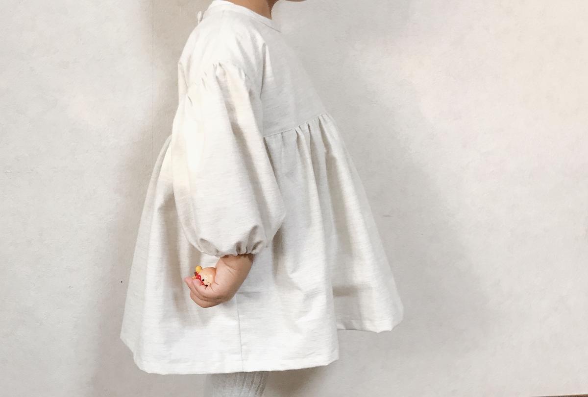 ぽわん袖ブラウス・ワンピース(90㎝)ダウンロード型紙 BabyKids Handmade ぽわん袖ブラウス・ワンピース(90㎝)ダウンロード型紙 BabyKids Handmade