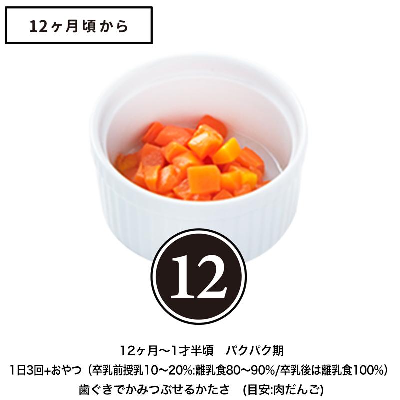 12ヶ月離乳食 6パック