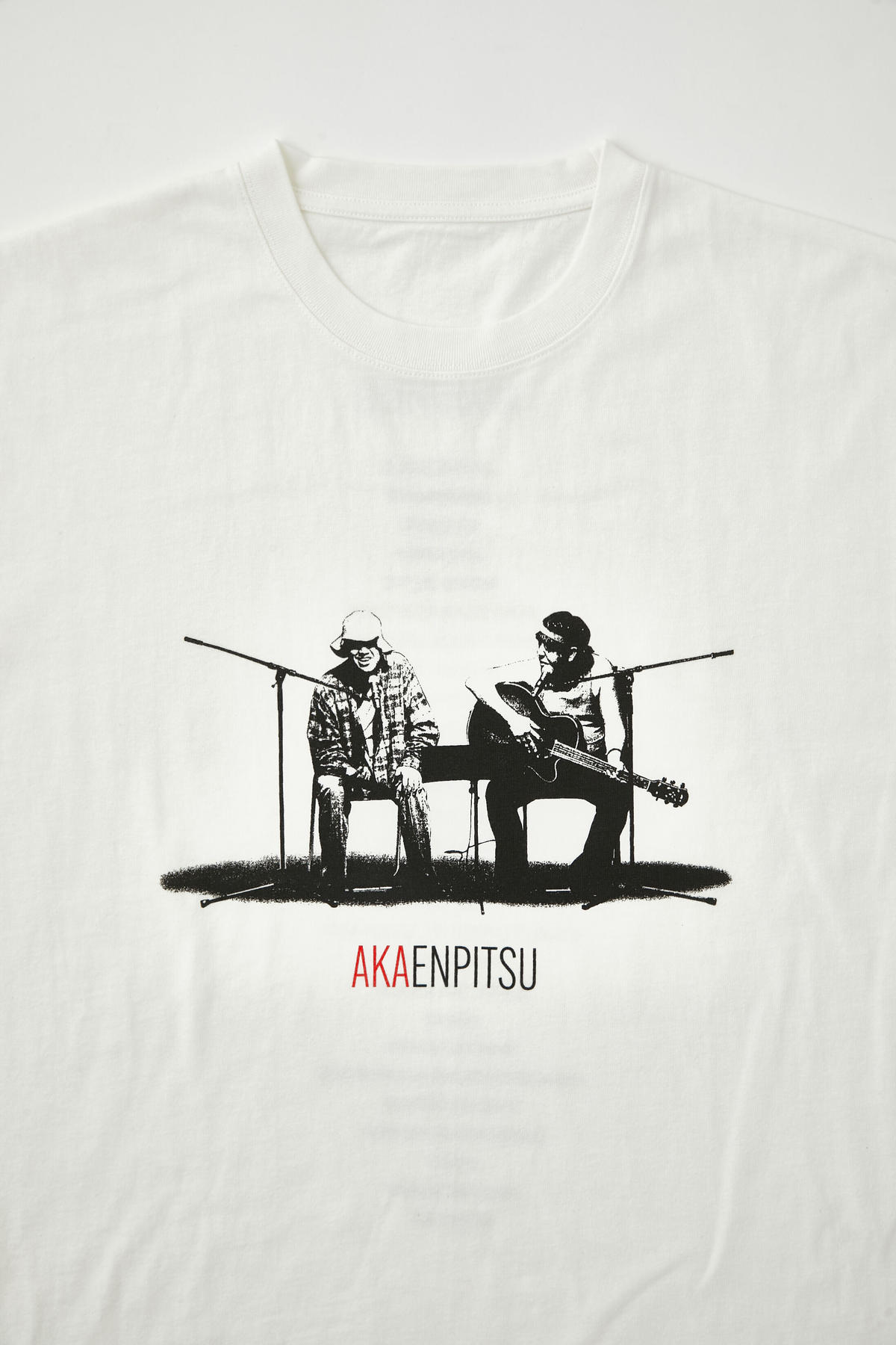 AKAENPITSU TEE(WHT) | bananaman goods store