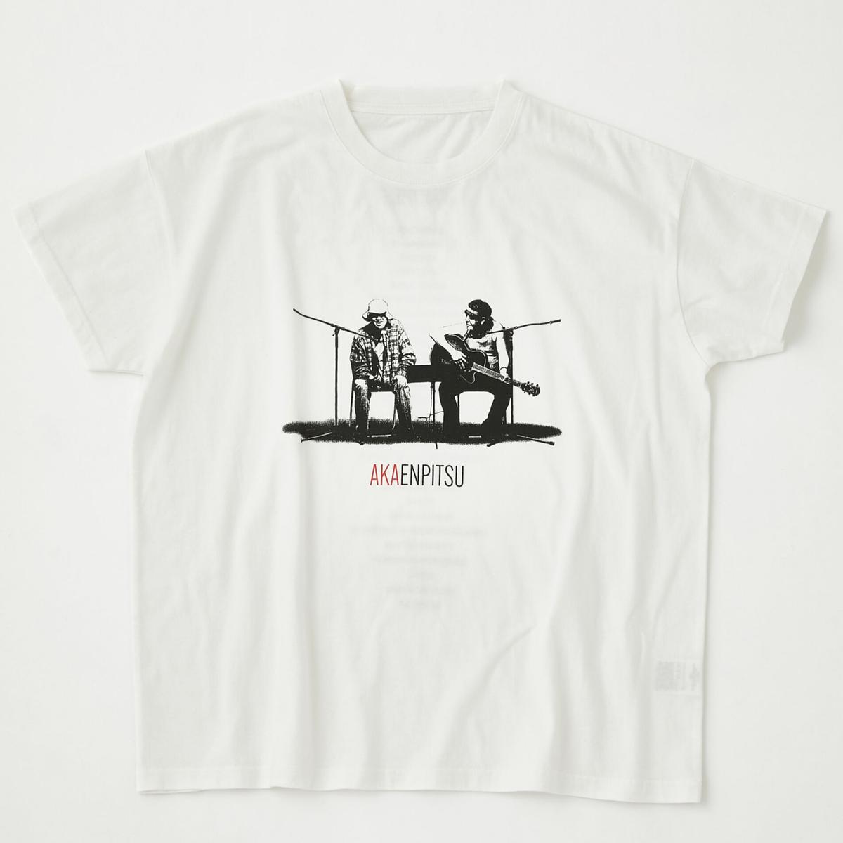 AKAENPITSU TEE(WHT) | bananaman goods store