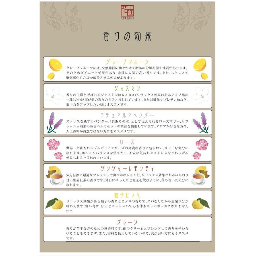 フルールガーデン クリームバス グレープフルーツ １k Beauty And With