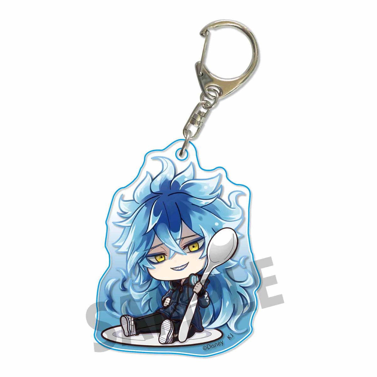 ごちきゃらアクリルキーホルダー Part1 ディズニー ツイステッドワンダーランド イデア シ