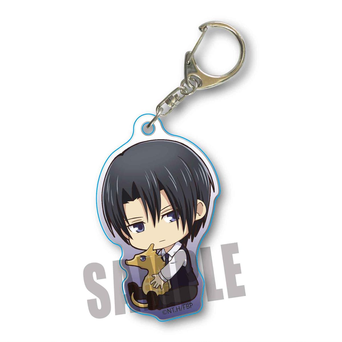 再販 ぎゅぎゅっとアクリルキーホルダー フルーツバスケット 草摩 はとり ベルハウスショップ