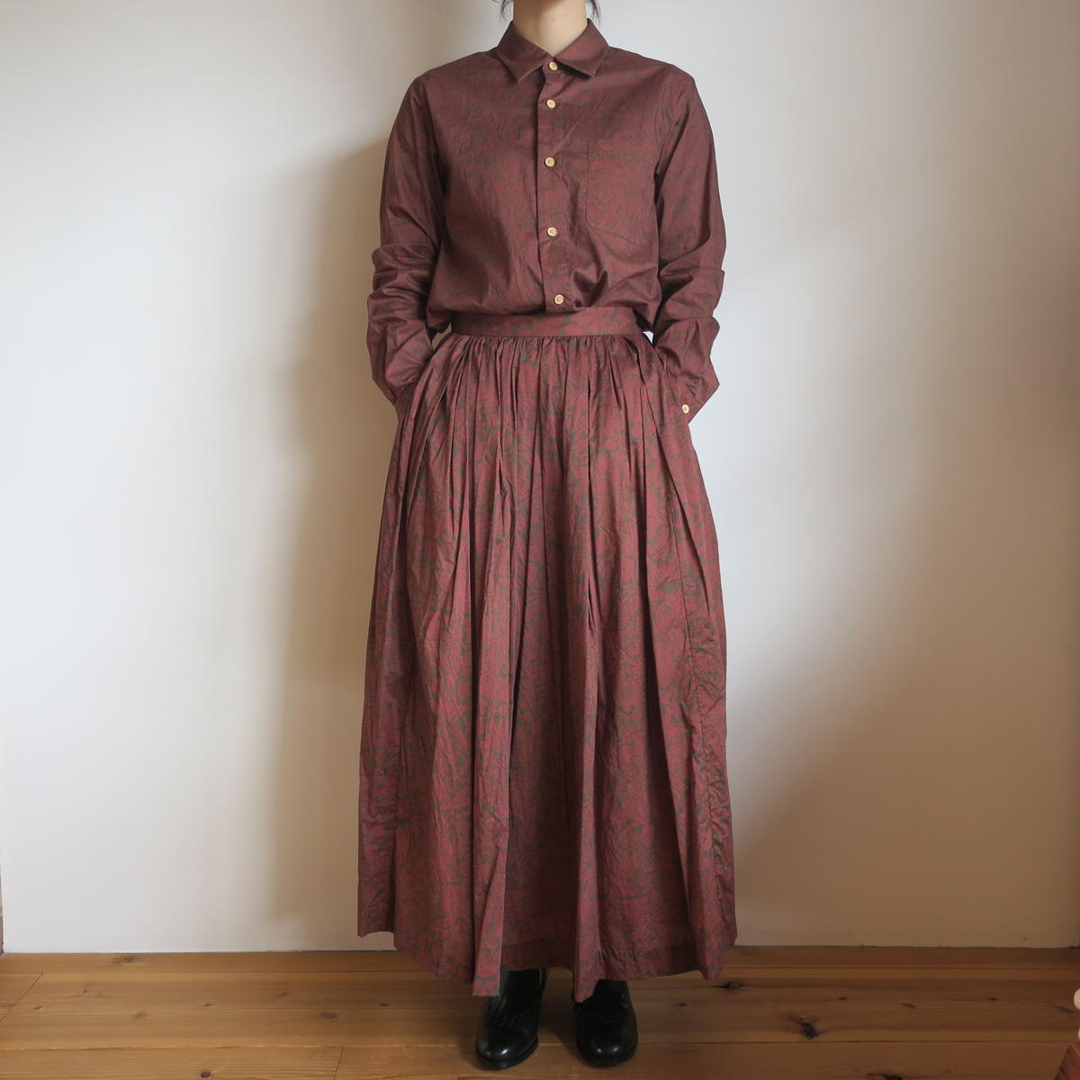 Yaeca Write Women タックスカート Strawberry Meadow 906