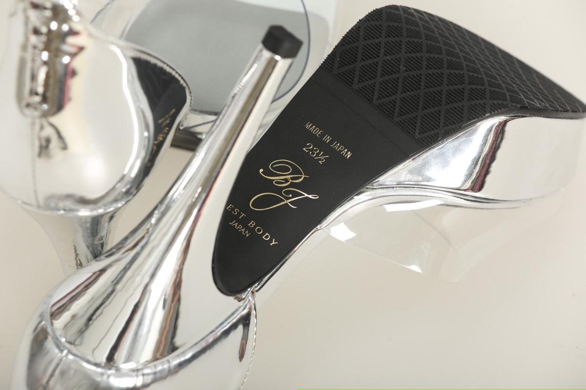 BBJ公式新作ヒール（シルバー) | BEST BODY SHOP